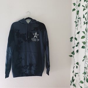 Jeffree Star Cosmetics black tie dye hoodie